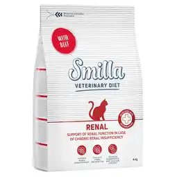 Zooplus 4kg Smilla Veterinary Diets Droogvoer - Renal Rund aanbieding