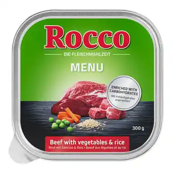 Zooplus Rocco Classic Hondenvoer Menu Rund aanbieding