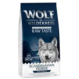 Zooplus 4kg Wolf of Wilderness - Mini Brokken The Taste Of Scandinavië - Rendier, Zalm en Kip aanbieding