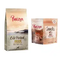 Zooplus 12 kg Purizon - Coldpressed Kip met Koolzaadolie aanbieding