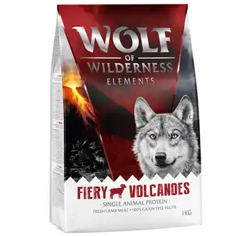 Zooplus 4kg Wolf of Wilderness - Fiery Volcanoes - met Lam aanbieding