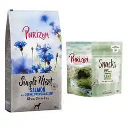 Zooplus 12 kg Purizon - Adult Single Meat: Zalm met Korenbloembloesem aanbieding