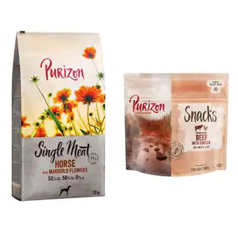 Zooplus 12 kg Purizon - Adult Single Meat: Paard met Goudsbloemen aanbieding