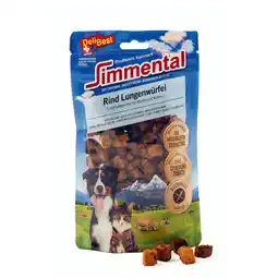 Zooplus Voordeelverpakking: 4x60g DeliBest Simmental rundvlees longblokjes hondensnacks aanbieding