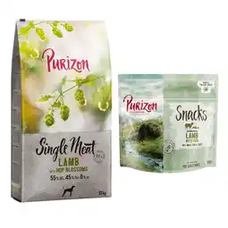 Zooplus 12 kg Purizon - Adult Single Meat: Lam met Hopbloemen aanbieding