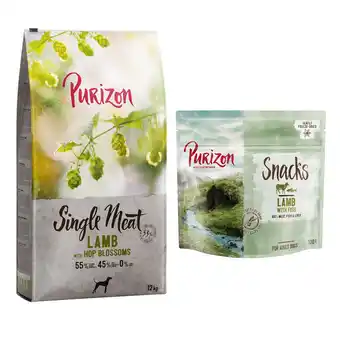 Zooplus 12 kg Purizon - Adult Single Meat: Lam met Hopbloemen aanbieding