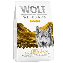 Zooplus 4kg Wolf of Wilderness - Explore The Endless Terrain - Mobility Hondenvoer aanbieding