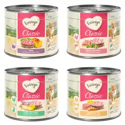 Zooplus 24x200g Feringa Classic Meat Kitten Gemengd pakket aanbieding
