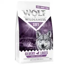 Zooplus 4kg Wolf of Wilderness - Mini Soft - Silvery Lakes - Scharrelkip & Eend aanbieding