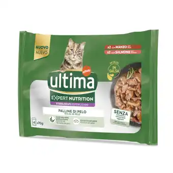 Zooplus 38 + 10 gratis! Ultima Cat Expert Nutrition natvoer voor katten 48 x 70 g aanbieding