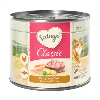 Zooplus 24x200g Feringa Classic Meat Forel & Kip met Aardappel & Peterselie aanbieding