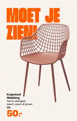 Kwantum Kuipstoel Webbing aanbieding