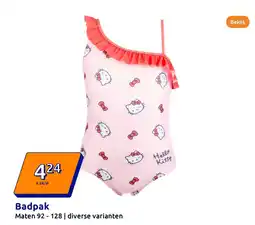 Action Badpak aanbieding