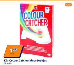Action K2r Colour Catcher kleurdoekjes aanbieding