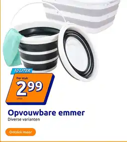 Action Opvouwbare emmer aanbieding