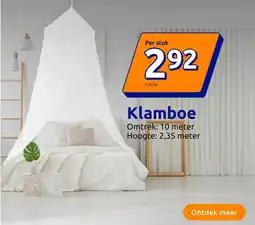 Action Klamboe aanbieding