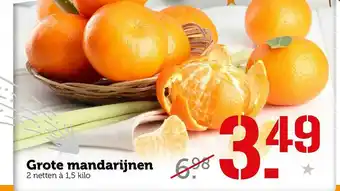 Coop Grote Mandarijnen aanbieding