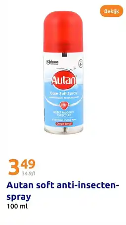 Action Autan soft anti insecten spray aanbieding