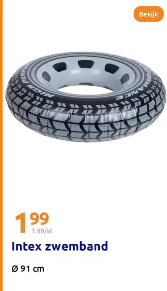 Action Intex zwemband aanbieding