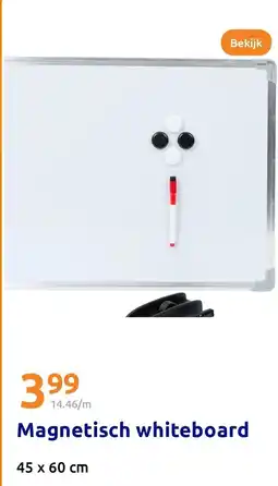 Action Magnetisch whiteboard aanbieding