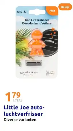 Action Little Joe auto luchtverfrisser aanbieding