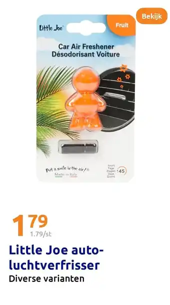 Action Little Joe auto luchtverfrisser aanbieding