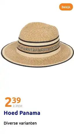 Action Hoed Panama aanbieding