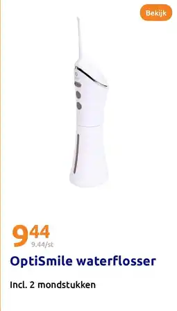 Action OptiSmile waterflosser aanbieding