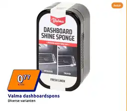 Action Valma dashboardspons aanbieding