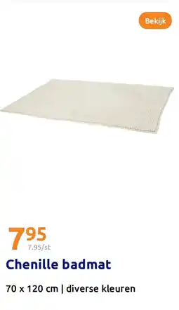 Action Chenille badmat aanbieding