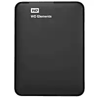 Amazon WD 4 TB Elements Portable External Hard Drive - USB 3.0, Black aanbieding