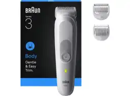 MediaMarkt Braun Bg 3530 Bodygroomer Lichtgrijs aanbieding
