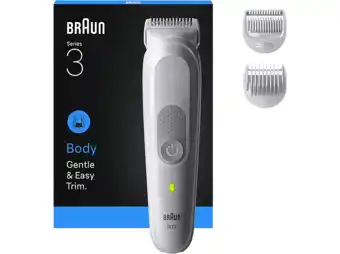 MediaMarkt Braun Bg 3530 Bodygroomer Lichtgrijs aanbieding