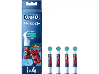 MediaMarkt Oral-b Kids Spider-man (eb10) Opzetborstels Wit aanbieding