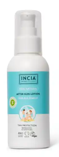 De Online Drogist Incia 100% Natural Aftersun Lotion For All Family aanbieding