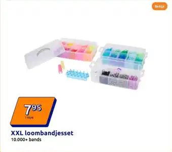 Action XXL loombandjesset aanbieding