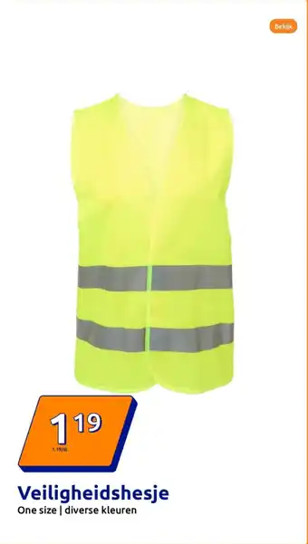 Action Veiligheidshesje aanbieding