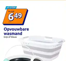 Action Opvouwbare wasmand aanbieding