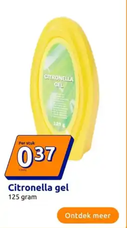 Action Citronella gel aanbieding