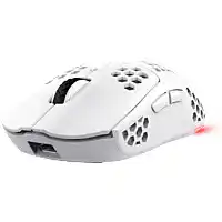 Bol.com Trust GXT929W Helox - Draadloze Gaming Muis - Ultra licht - RGB verlichting - 4800 DPI - Wit aanbieding