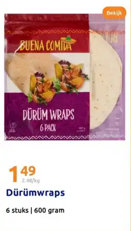 Action Dürümwraps aanbieding