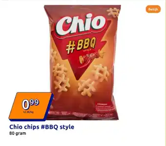 Action Chio chips #BBQ style aanbieding