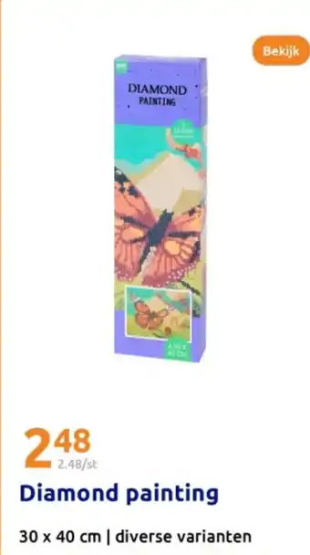 Action Diamond painting aanbieding