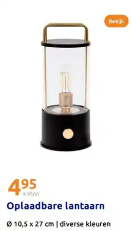 Action Oplaadbare lantaarn aanbieding