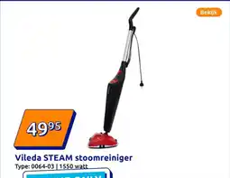 Action Vileda STEAM stoomreiniger aanbieding