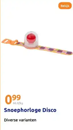 Action Snoephorloge Disco aanbieding
