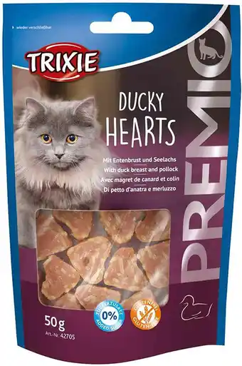 Amazon TX-42705 Premio Ducky Hearts 50 g aanbieding