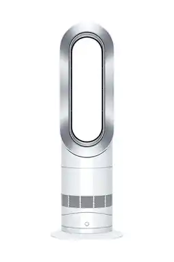 Amazon Dyson Hot+Cool Jet Focus AM09 - High Performance Cooling Fan and Fan Heater (White/Silver) aanbieding