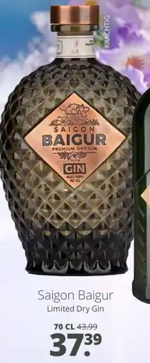Mitra Saigon Baigur Limited Dry Gin aanbieding