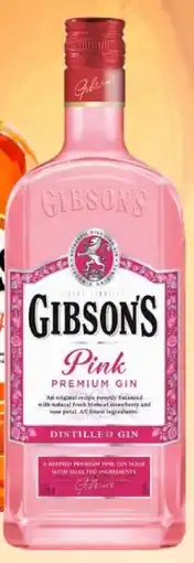 Mitra Gibson's Pink Gin aanbieding